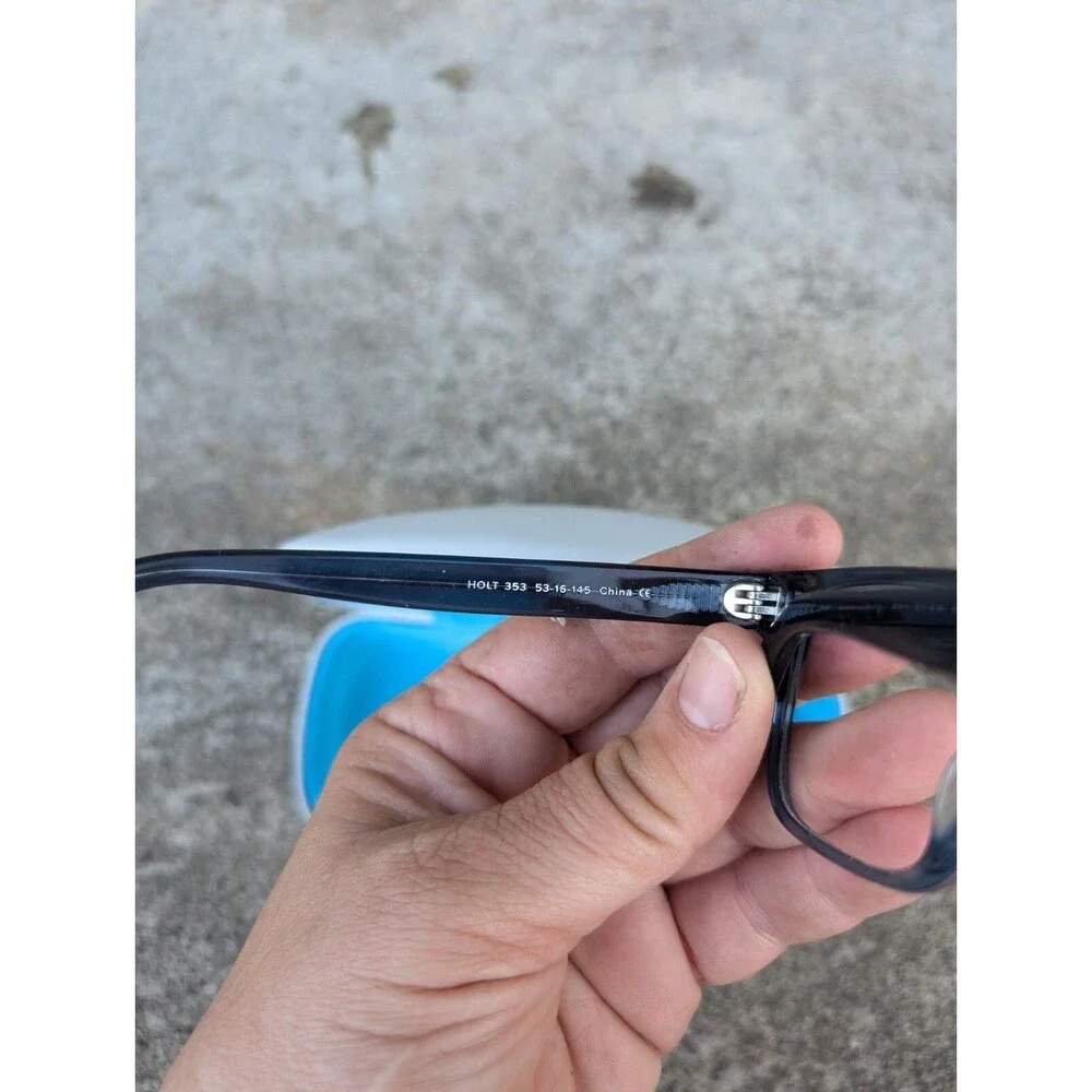 Warby Parker Holt 353 Blue Slate Fade 53/16-145 mm Square Horned Rectangular